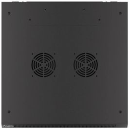 Lanberg WF01-6606-10B Armario Rack 6U 600x600x368mm Montaje en Pared Autoensamblaje Carga 60kg Negro IP20