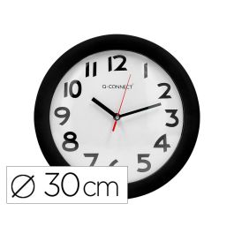 Reloj Q-Connect De Pared Plastico Oficina Redondo 30 cm Marco Negro Precio: 14.69000016. SKU: B1GVNYQW9B