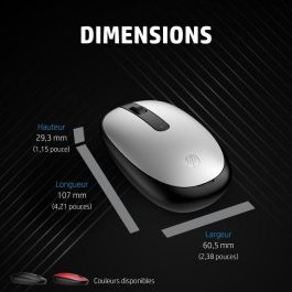 HP 240 Pike Silver Bluetooth Mouse HP 240 Pike Silver Bluetooth Mouse