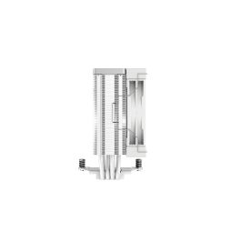 DeepCool AK400 WH Ventilador Disipador CPU Gaming 220W TDP 4 Tubos de Calor 120mm PWM Silencioso para Intel/AMD