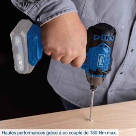 Scheppach C-ID180-X Llave de impacto inalámbrica 1/4" 20V IXES Par 180 Nm (sin batería ni cargador) Scheppach C-ID180-X Llave de impacto inalámbrica 1/4" 20V IXES Par 180 Nm (sin batería ni cargador)