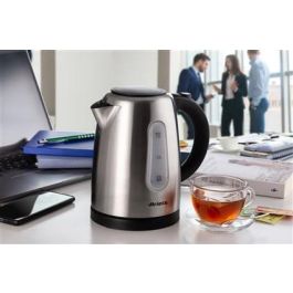 Ariete 2847 Hervidor de Acero Inoxidable 1.7L con Apagado Automático y Visor de Nivel de Agua