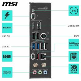 MSI Z890 GAMING PLUS WiFi Placa Base para PC Intel LGA 1851 DDR5 ATX con Wifi 7