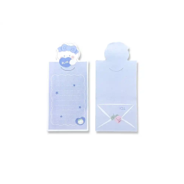 Imaginovo Bloc notas adhesivas conejito azul 20 hojas 85x164 mm