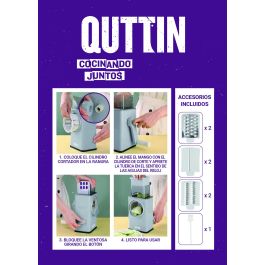 Multi Cortador de Vegetales Quttin (6 Unidades) Multi Cortador de Vegetales Quttin (6 Unidades)