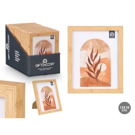 Portafoto Efecto Bambu 13X18 Giftdecor (24 Unidades) Precio: 40.79000024. SKU: B1HA5EM3N8