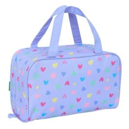 Neceser Safta Rectangular Benetton Lila 140x310x190 mm Neceser Safta Rectangular Benetton Lila 140x310x190 mm
