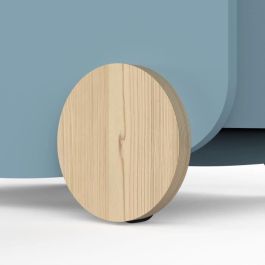Demeyere DEM3397704291634 Carro de almacenamiento con ruedas FIRMIANA, Estilo escandinavo, Azul tormenta y madera natural, 49,8 x 35 x 52,5 cm Demeyere DEM3397704291634 Carro de almacenamiento con ruedas FIRMIANA, Estilo escandinavo, Azul tormenta y madera natural, 49,8 x 35 x 52,5 cm