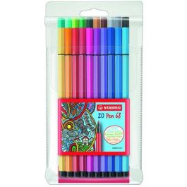 Rotulador Fibra Stabilo Pen 68 Estuche De 20 5 unidades Precio: 111.4999996. SKU: B1FMMRKSQS