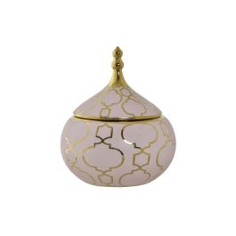 Joyero Oriental DKD Home Decor Rosa Dorado 14 x 17 x 14 cm Precio: 18.58999956. SKU: S3032093