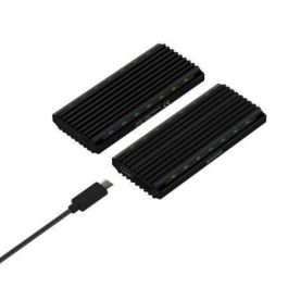 AISENS CAJA EXTERNA M.2 RGB GAMING ASM2-RGB011GR SATA/NVME A USB3.1 GEN2, NEGRA AISENS CAJA EXTERNA M.2 RGB GAMING ASM2-RGB011GR SATA/NVME A USB3.1 GEN2, NEGRA