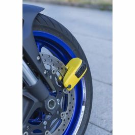 Abus 8078 Detecto Candado de Disco con Alarma Amarillo