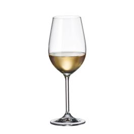 Set 6 Copas Vino Blanco Bohemia 350 cc Clara (4 Cajas) Set 6 Copas Vino Blanco Bohemia 350 cc Clara (4 Cajas)