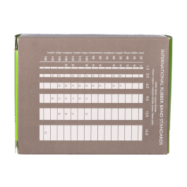 Q-connect Gomillas Elásticas 120 x 2 mm 100 gr