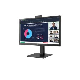 LG 24BP75CP-B Monitor Profesional 23.8" Full HD IPS 75Hz con Webcam FHD, USB-C 65W, Altavoces y Ajuste Ergonómico