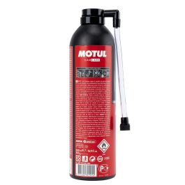Motul MTL110142 Repara Pinchazos Aerosol para neumáticos de coche y furgoneta. Hincha y sella al instante sin desmontar