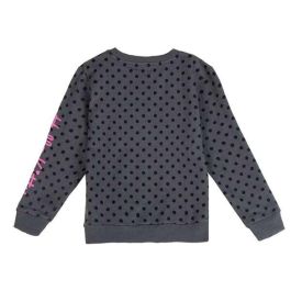 Cerdá Sudadera Hello Kitty Cotton Brushed Niña 6 Años Gris Oscuro