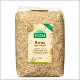 BIOGRA Arroz Largo Integral 1Kg Bio Vegano Sin Gluten Sin Lactosa - Grano largo, descascarillado, rico en fibra y proteínas Precio: 5.50000048. SKU: B1F9G33YR7
