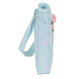 Safta Bolsito bandolera Moos Garden 21x25x4,5cm Azul Turquesa Acolchado Rolling Printing