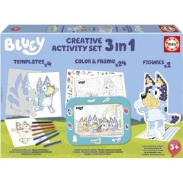 Set creativo 3 en 1 marco de bluey ¡colorea por numeros y enmarca! Precio: 16.39792. SKU: B1GE2882AT