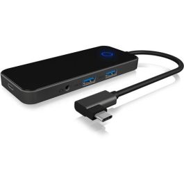 ICY BOX IB-DK4050-CPD Docking Station USB-C 12-en-1 PD 100W con HDMI y DisplayPort