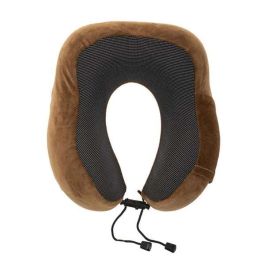 Creaciones Llopis Cojín de Viaje Ergonómico de Poliéster 30x30 cm – Disponible en 6 Colores Surtidos