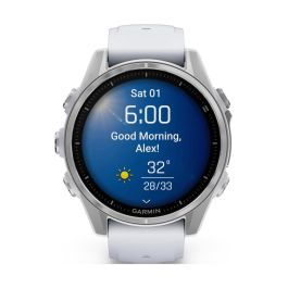 Garmin Fenix 8 Plata 43mm Reloj Inteligente AMOLED GPS 32GB 1.3"