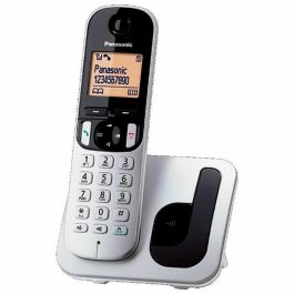 Panasonic KX-TGC210SP Teléfono Inalámbrico DECT Digital con Altavoz, Bloqueo de Llamadas No Deseadas, Modo Eco y Pantalla Ámbar, Plata Precio: 33.94999971. SKU: B1FZFPC867
