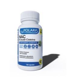 POLARIS NAC N-acetilcisteína 299mg 100 Cápsulas Antioxidante Vías Respiratorias Sin Gluten Lactosa Precio: 14.5899996. SKU: B17XFM33XM
