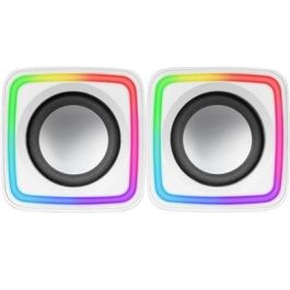 Mars Gaming MSCUBEW Altavoces Gaming RGB con Procesador DSP, 8W de Potencia, Sonido Espacial, Iluminación Active-Flow, Compactos, Blanco Precio: 14.88999985. SKU: B1GM2E9DFM