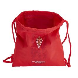 Cartera Escolar Safta Sporting De Gijon Saco Plano 350x400 mm Cartera Escolar Safta Sporting De Gijon Saco Plano 350x400 mm