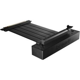 be quiet! Riser Cable PCIe 4.0 20cm Negro – Extensión Vertical para Tarjeta Gráfica Universal