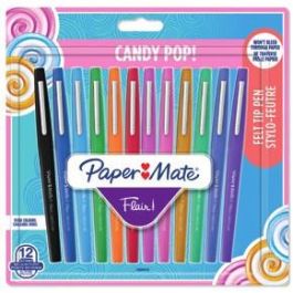 Paper Mate Bolígrafo de Gel Flair Candy Pop Multicolor, Tinta de Secado Rápido, Punta Media 1mm, Paquete de 12 Unidades Precio: 36.49999969. SKU: B1KH7QWSDD