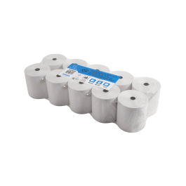 Exacompta Rollo Termico 80x80 mm 48 g/m2 Sin BPA para TPV y Cajas Registradoras