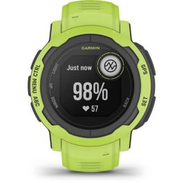 Garmin INSTINCT 2 Solar 45mm - Reloj GPS multideporte, carga solar, pulsioxímetro, lima