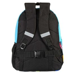 PERONA Mochila Escolar Mariposas 43cm Extraíble adaptable a carro, Tirantes acolchados y reflectantes, Doble refuerzo