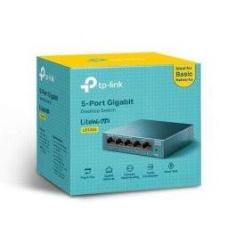 TP-Link LS105G No administrado Gigabit Ethernet (10/100/1000) Azul TP-Link LS105G No administrado Gigabit Ethernet (10/100/1000) Azul