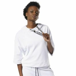 Sudadera con Capucha Mujer Reebok Wor Blanco