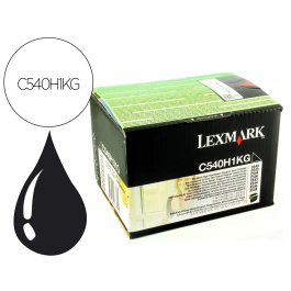 Lexmark C540H1KG Tóner Negro Original para C540 / C543 / C544 / X543 / X544 - 2500 Páginas Precio: 136.98999996. SKU: S8412106