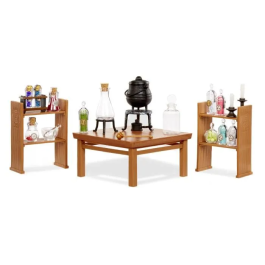 MGA Set Clase Pociones Harry Potter Make it Mini +8 años Construye tu propia sala