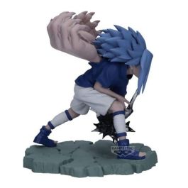Banpresto Figura Naruto Memorable Saga Sasuke Uchiha II - Serie Naruto, Colección Memorable Saga