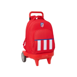 Mochila Escolar con Ruedas Atlético Madrid Rojo 33 x 45 x 22 cm Precio: 52.5000003. SKU: B1AVMH48RY