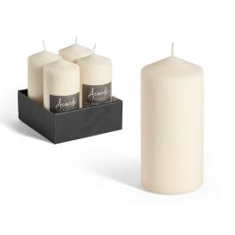 Vela Taco Crema 15,5Cm Acorde (12 Unidades) Precio: 34.78999986. SKU: B17GE2DKCC