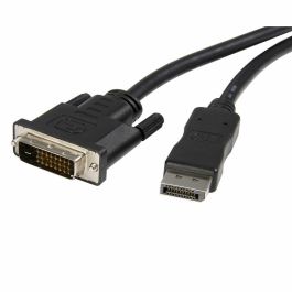 Adaptador DisplayPort a DVI Startech DP2DVIMM6 (1,8 m) Negro 1.8 m Adaptador DisplayPort a DVI Startech DP2DVIMM6 (1,8 m) Negro 1.8 m