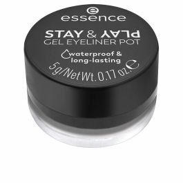 Essence STAY & PLAY eyeliner gel en tarro #01-Black 5 gr - Delineador de ojos en gel resistente al agua Precio: 5.89000049. SKU: B15CFPTTJW