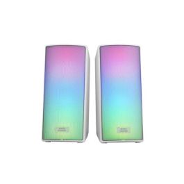 Mars gaming Altavoces 2.0 MSRGB2 Bluetooth 5.3, Iluminación RGB Full Mesh, 15W, Blanco Precio: 21.6900002. SKU: B17JPQPAAD
