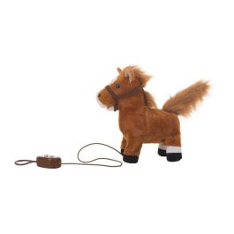 Caballo musical camina-mueve la colita-trota-relincha22cm