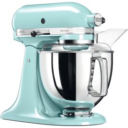 KitchenAid 5KSM175PSEIC Artisan - Robot de cocina, color azul hielo