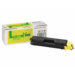 Kyocera Toner original TK-580Y amarillo para FS-C5150DN y P6021CDN