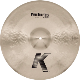 Zildjian Crash 19" K Paper Thin Plato para Batería
